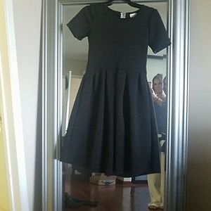 Black xs lularoe amelia